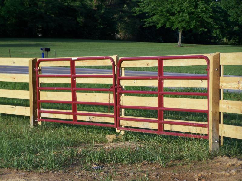 Custom Wood Gate